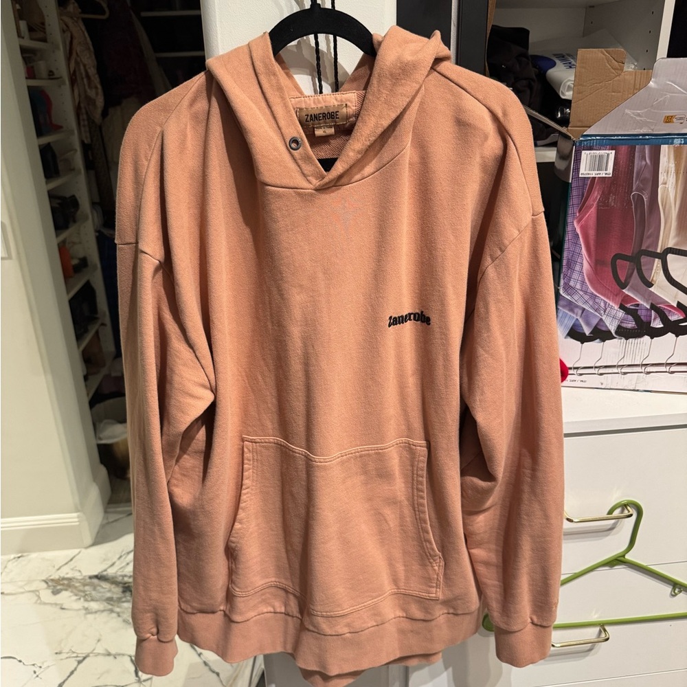 ZANEROBE SPLIT HEM HOODIE XL NEW